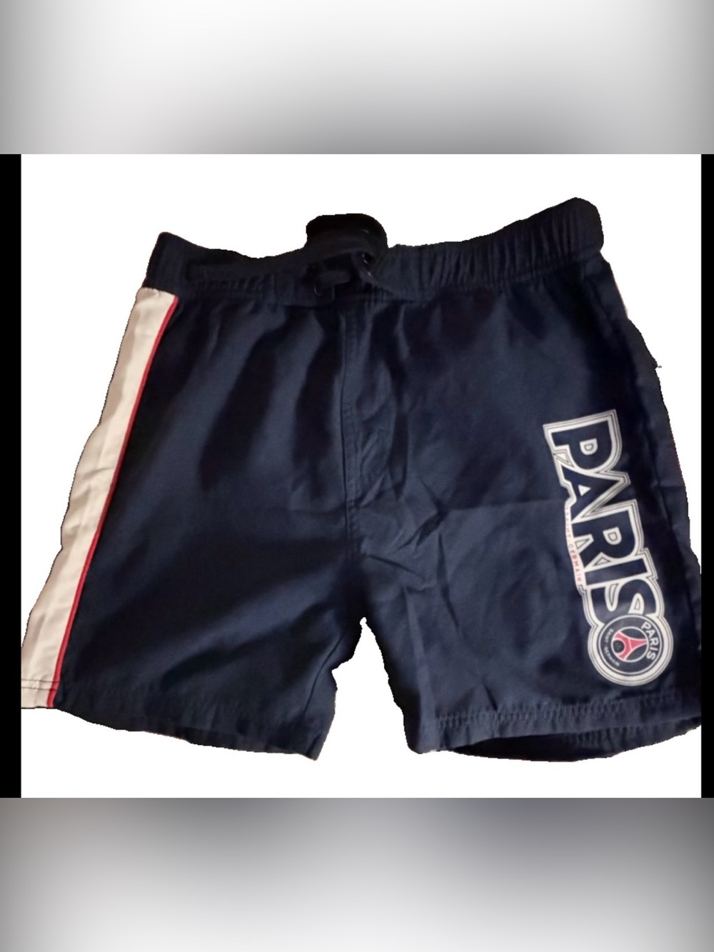PARIS SAINT-GERMAIN JUNIOR Youth Boys Size 14 BLUE SWIM SHORTS